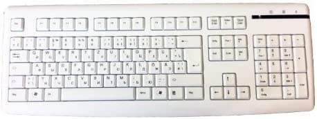 Tastatur Russisch/Kyrillisch // Deutsch USB Slim Line Fujitsu Siemens