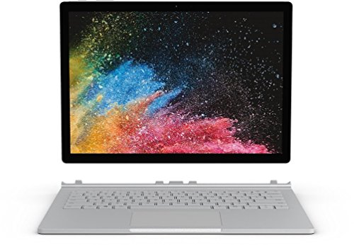 Microsoft Surface Book 2 34,29 cm (13,5 Zoll) Laptop (Intel Core i7 der 8. Generation, 16GB RAM, 1TB SSD, NVIDIA GeForce GTX 1050 2GB, Win 10) silber